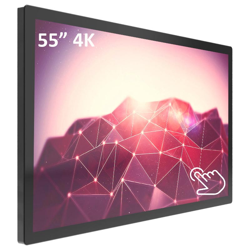 55 inch Touch Screen, LCD Monitor 4K Supplier - MotiveTouch